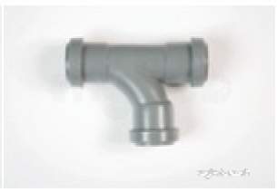 Polypipe Waste and Traps -  32mm X 91.1/4deg Swept Tee Wp21-w