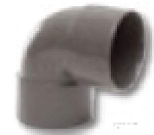 Polypipe Waste and Traps -  Polypipe Knuckle Bend 90 Degree 50mm Ws64br