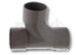 Polypipe Waste and Traps -  Swept Tee 92 1/2 Deg 50mm Ws56br