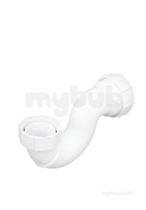 Marley Soil and Waste -  Marley 40mm Shallow Bath Trap Wsb4-w