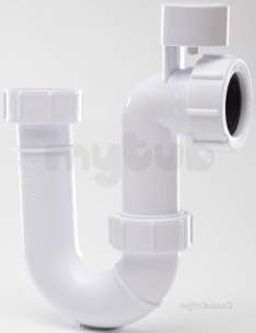 Polypipe Waste and Traps -  Tubular Swivel Trap P 32mm 75mm Seal Anti Syphon Wt52pvw