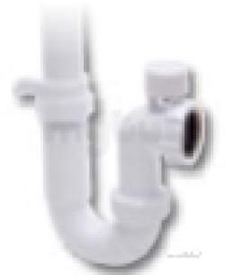 Polypipe Waste and Traps -  75mm Seal 40mm Anti Syphon Wt59pvw