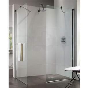 Twyford Geo6 and Hydr8 Enclosures -  Hydr8 Walk In Side Panel 800mm Left Hand Or Right Hand H84980cp