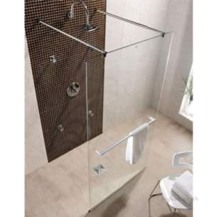Twyford Geo6 and Hydr8 Enclosures -  Hydr8 Walk Through Panel 1000mm H86910cp