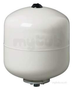 Rwc Sealed System Equipment -  12l Vert Potable Vessel White 3.0bar