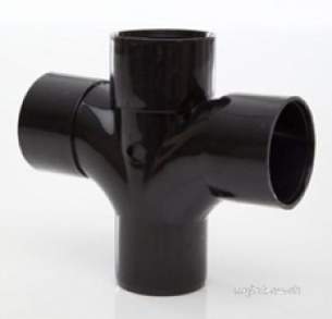 Polypipe Waste and Traps -  40mm X 92.5deg Cross Tee Ws38-g Ws38g