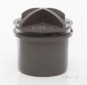 Polypipe Waste and Traps -  32mm Screwed Access Plug Abs Ws29-b