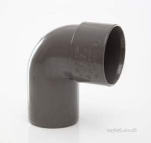 Polypipe Waste and Traps -  40mm X 92.1/2deg Swivel Bend Abs Ws24-br