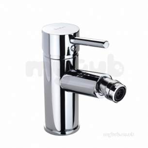 Twyfords Commercial Brassware -  X60 Bidet Mono Mixer Inc Cc Waste X605135cp