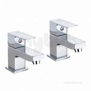 Twyfords Commercial Brassware -  X62 Bath 3/4 Inch Pillar Taps X625215cp