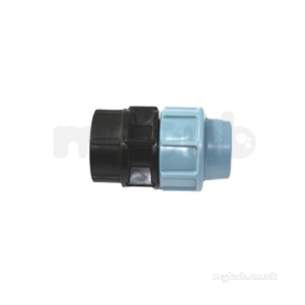 Radius Mdpe Fittings Black -  Puriton Plst Comp Fittng 32x3/4 Inch Fem Bsp