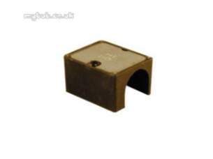 Yorkshire Lever Check and Appliance Valves -  Yorks 15mm Single Pipe Joist Clip