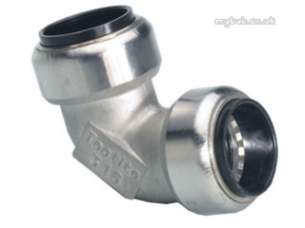 Yorkshire Tectite Stainless Steel Pipe Only -  Pegler Yorkshire Yorks Ts12 Ts090 15mm Elbow