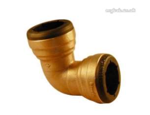 Yorkshire Tectite Fittings -  Pegler Yorkshire Yorks Tectite Tx12 35mm Elbow