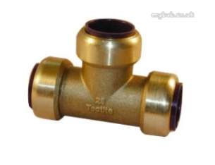 Yorkshire Tectite Fittings -  Yorks Tectite Tx24 22mm Equal Tee