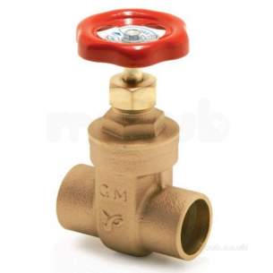 Yorkshire Gate Valves Stopcocks Plugcocks -  Yorks Yp415 Gm 42mm Wh Gate Valve
