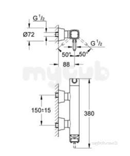 Grohe Spa Range -  Grohe 23316igo Grandera Ohm Shower Exp 23316ig0