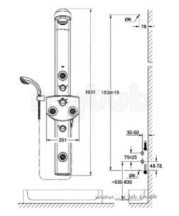 Grohe Shower Valves -  Grohe 27203 Aquatower 3000 Corn 27203 000