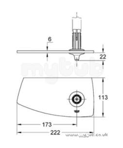 Grohe Shower Valves -  Grohe 28549 Acrylic Shelf For Rail Cp 28549000