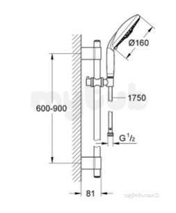 Grohe Spa Range -  Grohe 28770001 Rsh Shower Set 28770001