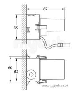 Grohe Shower Valves -  Grohe 36078000 Power Supply For Shower