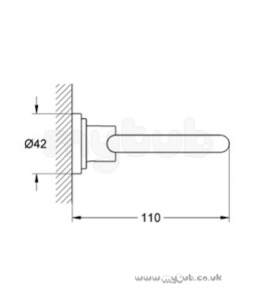 Grohe Tec Brassware -  Grohe Grohe Atrio 40305000 Soap Dish Holder