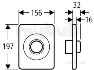 Grohe Parts and Spares -  Grohe Cover Plate 43901000