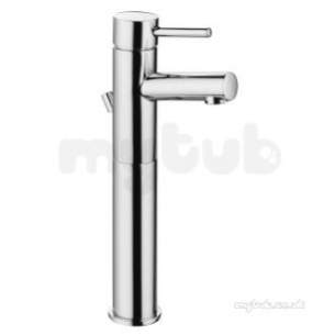 Vado Brassware -  Ext Mono Basin Mixer Single Lvr D-mt Plus Pop-up Wst