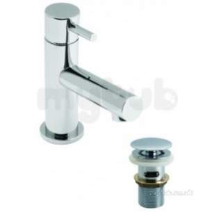 Vado Brassware -  Mini Mono Basin Mixer Single Lvr D-mtd Plus Clic Wst