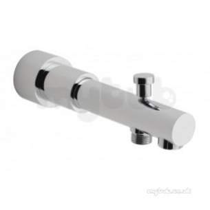 Vado Brassware -  Bath Spout With Diverter Wall Mounted