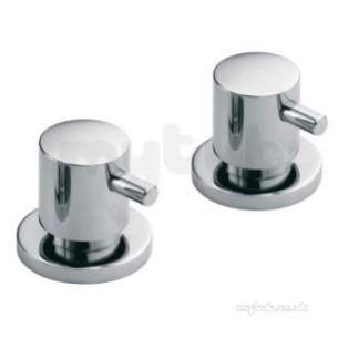 Vado Brassware -  Vado Zoo Pair Of Valves Deck Mounted
