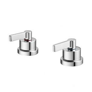 Ideal Standard Jetline Compact Brassware -  Ideal Standard Silver A3998 Idealfill Op Handles Cp