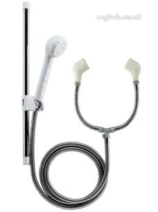 Croydex Bathroom Accessories -  Croydex Ab160022 Bath Shower Set White