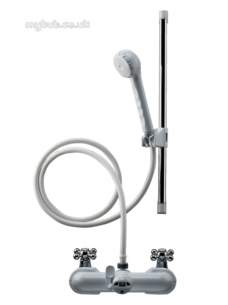 Croydex Bathroom Accessories -  Croydex Ab210040 Bath Showr Mixer Set Slv