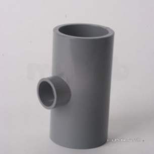 Durapipe Abs Fittings 20 160mm -  Durapipe Abs Reducing Tee Grey 90x63