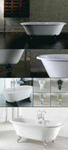 Adamsez Baths and Panels -  Fs P/bello Fpn 1765x780 Bath Cw Ash Feet