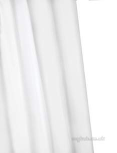 Croydex Shower Curtains and Rails -  Croydex Ae280922h Pvc Curtain With
