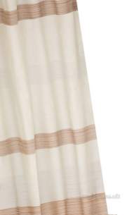 Croydex Shower Curtains and Rails -  Croydex Af281720h Textile Curtain With