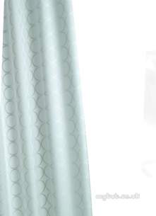 Croydex Shower Curtains and Rails -  Croydex Af557822 Textile Curtain Simple