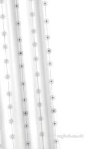 Croydex Shower Curtains and Rails -  Croydex Af610540 Textile Curtain Sparkl