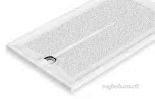 Akw Medicare Products -  16013w Braddan 1300 X 700 Tray Plus Gravi Waste