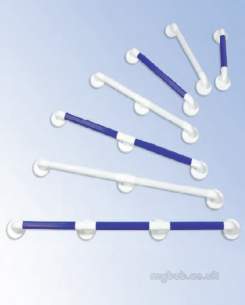 Akw Medicare Products -  01905bu Grab Rail 405mm Heavy Duty Blue