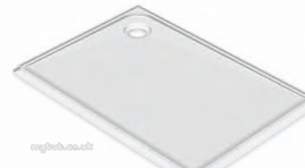 Akw Medicare Products -  22362l Dalby 1200 X 820 Tray Left Hand Plus Grav Waste