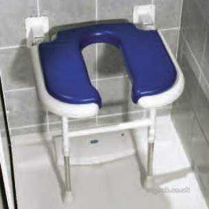 Akw Medicare Products -  04180 Spare Seat Cushion Horseshoe Blue