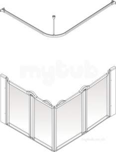 Akw Level Access Showering -  Akw Fully Compliant Cc Doc M Pack