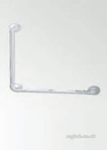 Akw Medicare Products -  01430wh Grab Rail Large Plastic Flutd Wh