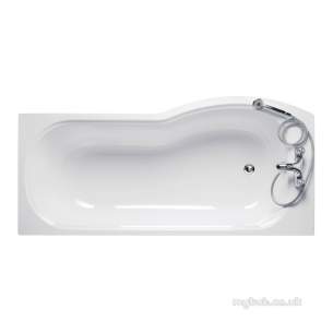 Ideal Standard Acrylic Baths -  Ideal Standard Alto 763701 Combi Shower Bath 170 X 80 Lh E763701