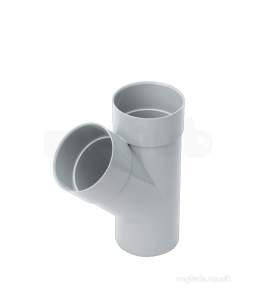 Marley Soil and Waste -  110mm Equal Branch 45 Deg -b Sys460b