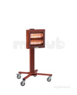 Ambirad Radiant Heating -  Ambirad Titan Quartz Glow Electric Radiant Heater Ti-mob