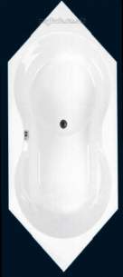 Eastbrook Baths -  23.0861 Amethyst 1950 X 900 5mm White